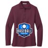Women's Silk Touch Long Sleeve Polo Thumbnail